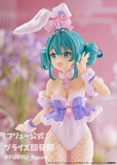 BiCute Bunnies 初音未来 白色兔女郎 薰衣草配色-资料图