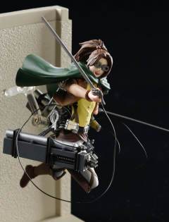 Gekkan Shingeki no Kyojin Koushiki Figure Collection 韩吉·佐耶-资料图