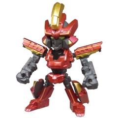 Shinkansen Henkei Robo Shinkalion Gacha Figure Tanjo! Black Shinkalion Kurenai Hen Black Shinkalion Kurenai