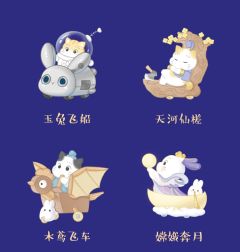 故宫猫奔月之旅系列-资料图