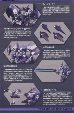 Frame Arms YSX-24RD/NE Zeryphikal/NE-资料图