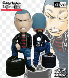 Crazy Heads 河内铁生 -资料图