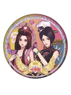 茉莉＆店长-简动文创角色系列马口铁徽章第1弹