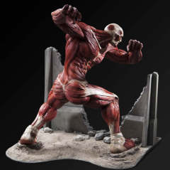 Ultimate Modeling Collection Figure 超大型巨人 -资料图