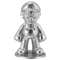 New Super Mario Brothers Wii Metal Mascot 玛丽奥 Silver Ver.