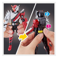 Bottle Change Rider Series 假面骑士Build FireHedgehog Form-资料图