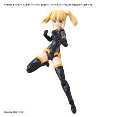 30MS 自定义发型配件Vol .1 双马尾2[黄1]-资料图