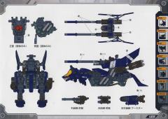 Highend Master Model RZ-042 机动奔狼 Attack Custom-资料图