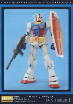 MG RX-78-2 元祖高达 Ver. 2.0 机械透明版-资料图