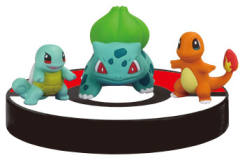Rittai Pokémon Zukan 妙蛙种子 小火龙 杰尼龟 