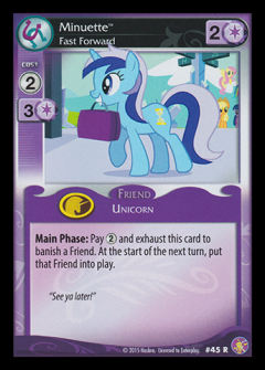 Minuette, Fast Forward