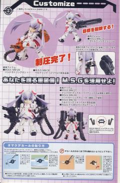 Character Plastic Model DG-001LN 兔装备-资料图