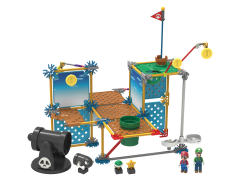 K'NEX Super Mario Building Set 基拉 路易基 玛丽奥 大炮-资料图