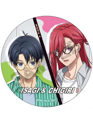 洁世一&千切豹马-假日眼镜吧唧