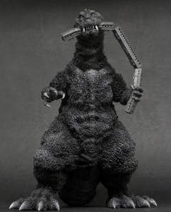 Toho 30cm Series 哥斯拉 "Train Gripper" Monochrome version-资料图