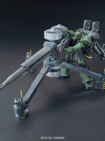 HGGT MS-06 扎古II+Big Gun  雷霆宙域版 Animation Image ver. 