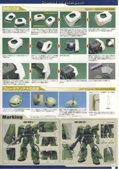 MG MS-06R-1 高机动型扎古Ⅱ MS-06R-1A 高机动型扎古Ⅱ MS-06R-2 高机动型扎古Ⅱ MS-06R-2P 试制高机动型扎古Ⅱ A Baoa Qu Defense Squadron-资料图
