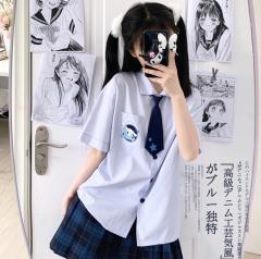 玉桂狗星星衬衫