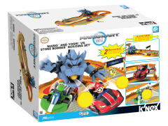 K'NEX Mario Kart Building Set 大魔王库巴 基拉 玛丽奥 耀西 Mario and Yoshi vs Stone Bowser-资料图