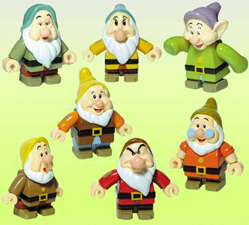 Seven Dwarfs Figure Collection Box 糊涂蛋