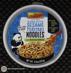 Asian Style Sesame Teriyaki Noodle With Miso & Garlic