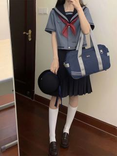早岛夜·水手服-资料图