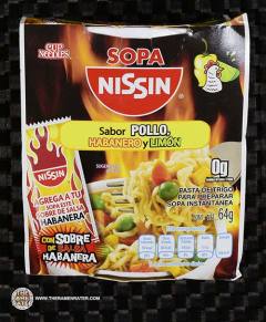 Cup Noodles Sabor Pollo Habanero Y Limon Sopa Instantanea