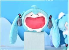 BEMOE 樱花未来 可爱体系列 mini毛绒耳机包-资料图