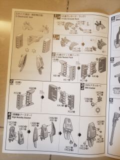 MG F90 高达 任务背包 D型&G型-资料图