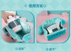 初音未来 眯眯眼毛绒 抽纸盒-资料图