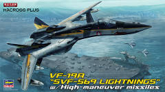 VF-19A SVF-569 闪电涂装W/高机动导弹配备