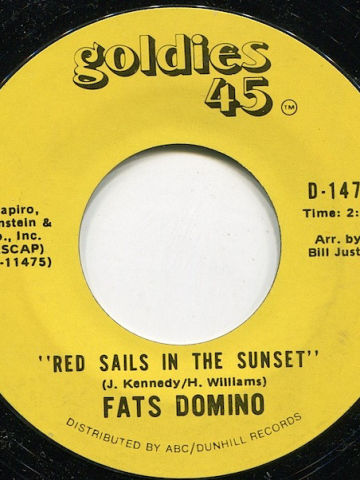 Red Sails In The Sunset / There Goes (My Heart Again)