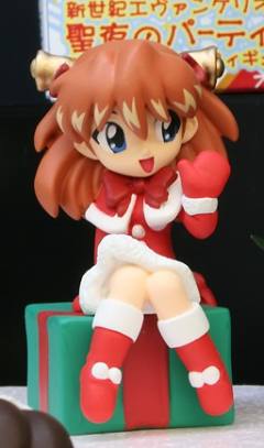 Mini Display Figure 惣流·明日香·兰格雷 Christmas ver.