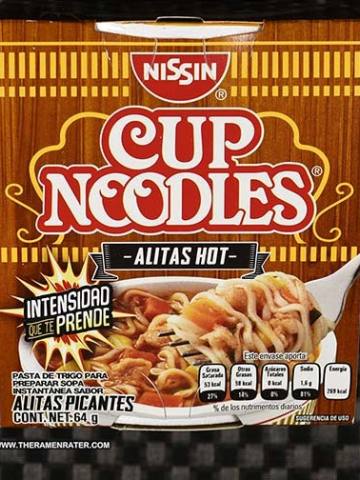 Cup Noodles Alitas Hot