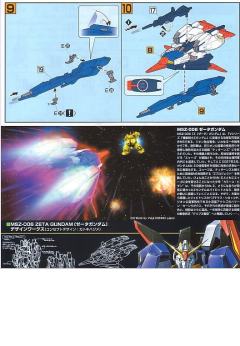 HGUC MSZ-006 Z高达 格里普斯战役套装-资料图