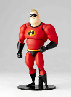 Revoltech Revoltech Pixar Figure Collection 超能先生—巴鲍伯