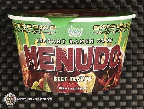 Vida Food Group Menudo Beef Flavor Instant Ramen Soup