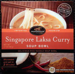 Singapore Laksa Curry Soup Bowl