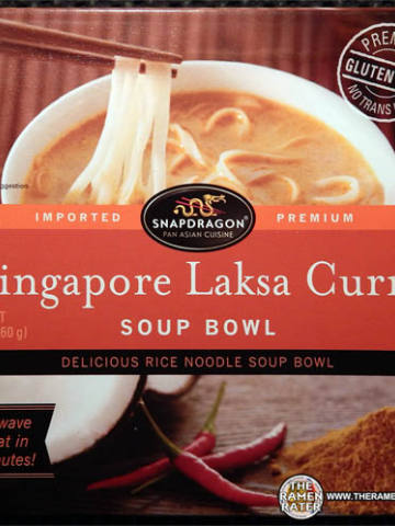 Singapore Laksa Curry Soup Bowl