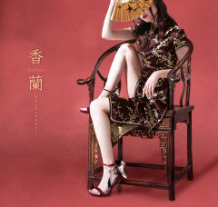 Koh lan Enchantant 香兰 暗香棠 高跟凉鞋-资料图
