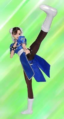 春丽 Capcom Action Doll Collection - Blue ver.-资料图