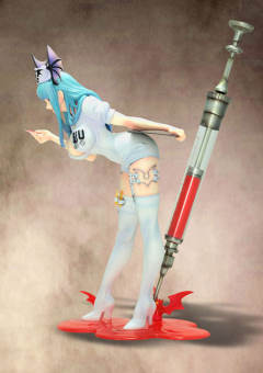Capcom Figure Builder Creator's Model 莫莉卡·安斯兰特 护士 ver.-资料图