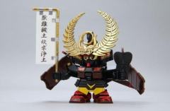 SD高达 BB战士 德川家康高达 漆黑铠甲版-资料图