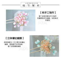 樱花流苏发钗-资料图