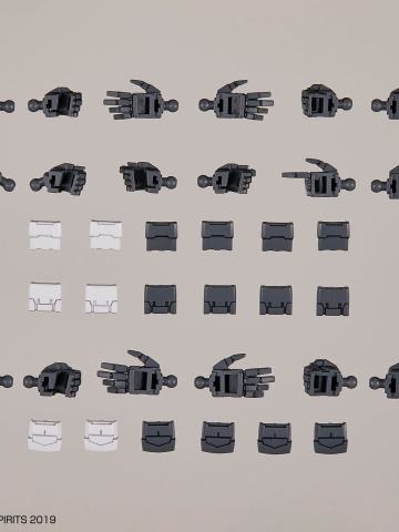 30MM 配件套组12 手型零件&多功能连接零件