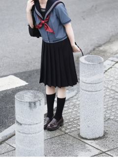 早岛夜·水手服-资料图