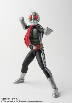 SHF 真骨雕 假面骑士新1号-资料图