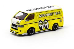Toyota Hiace Widebody - Mooneyes Yellow with Tarmac Works X Leen Customs Lapel Pin