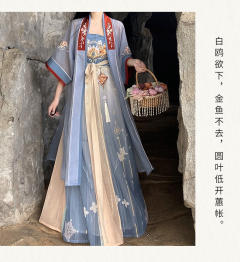 唐制诃子裙汉元素-资料图