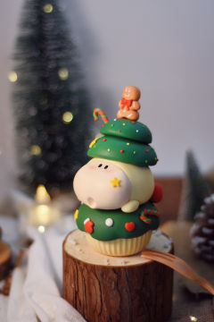 圣诞树马芬杯蛋糕-资料图